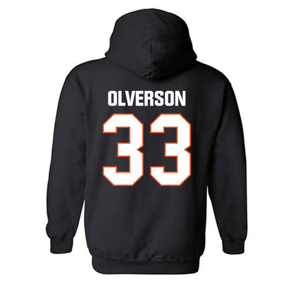 BGSU - NCAA Football : Jaimion Olverson - Classic Shersey Hooded Sweatshirt-1