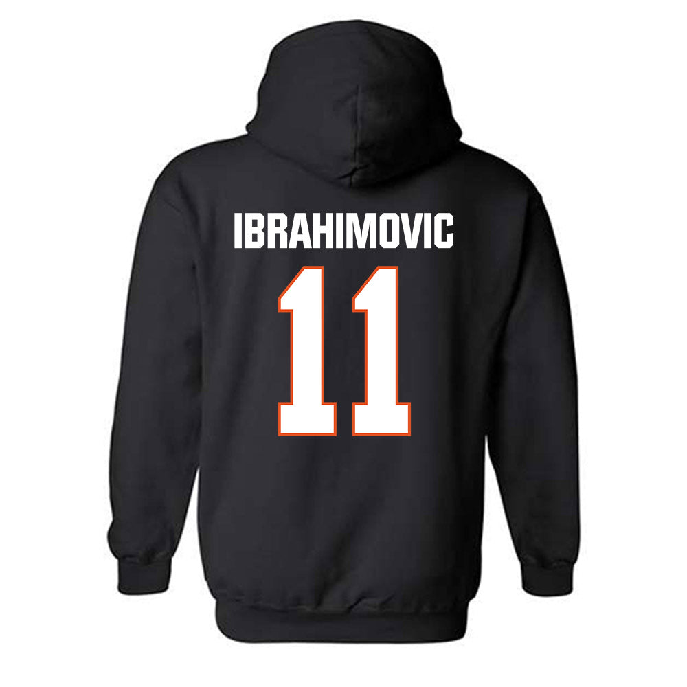 BGSU - NCAA Men's Soccer : Adin Ibrahimovic - Classic Shersey Hooded Sweatshirt-1