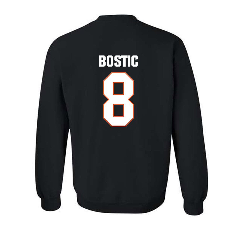 BGSU - NCAA Football : JayQuan Bostic - Classic Shersey Crewneck Sweatshirt-1