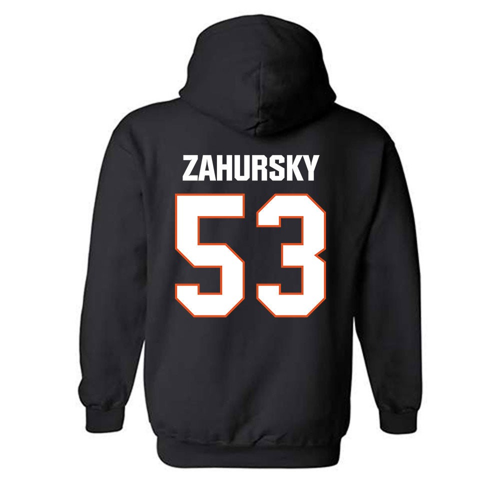BGSU - NCAA Football : Masyn zahursky - Classic Shersey Hooded Sweatshirt-1