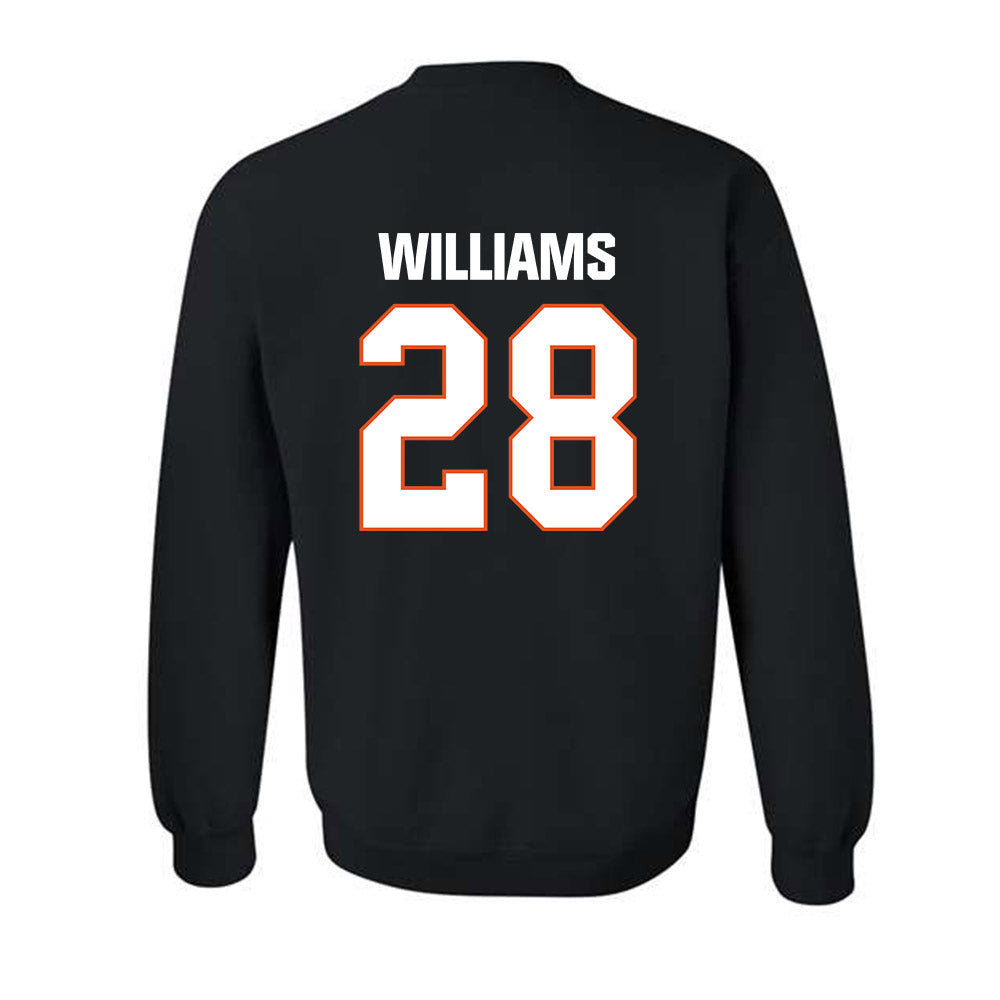 BGSU - NCAA Football : Chris Williams - Classic Shersey Crewneck Sweatshirt-1