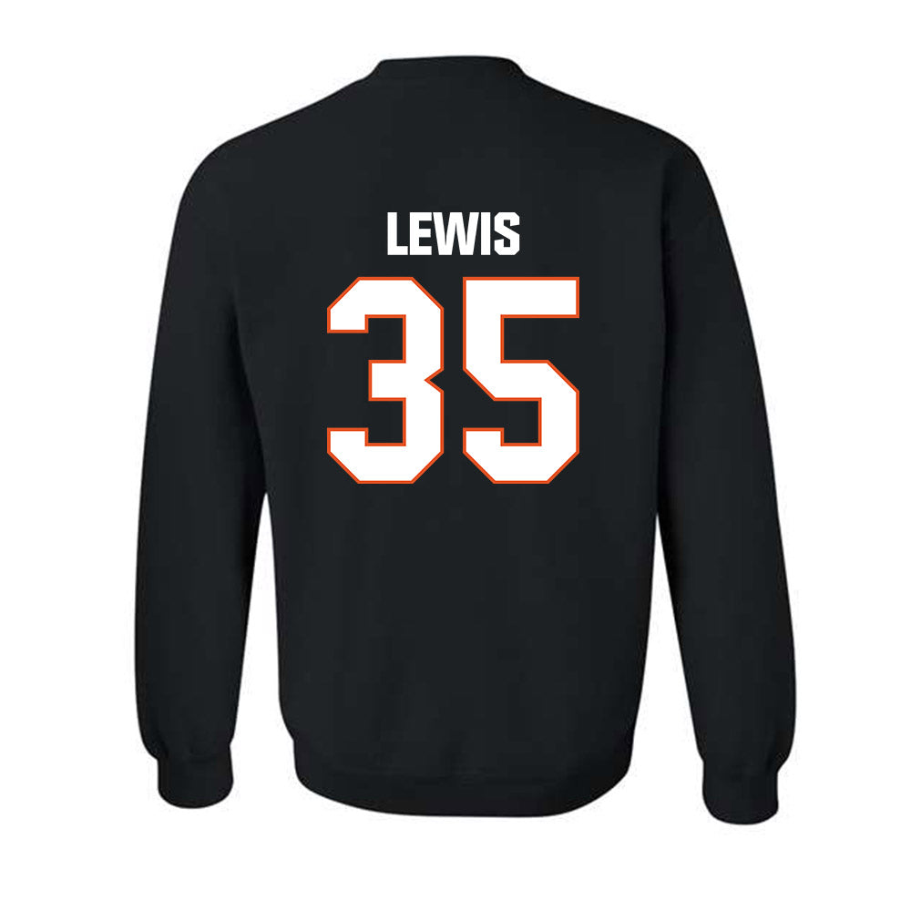 BGSU - NCAA Football : Cashmire Lewis - Classic Shersey Crewneck Sweatshirt-1