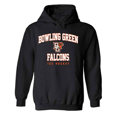 BGSU - NCAA Men's Ice Hockey : Nick O'Hanisain - Classic Shersey Hooded Sweatshirt-0