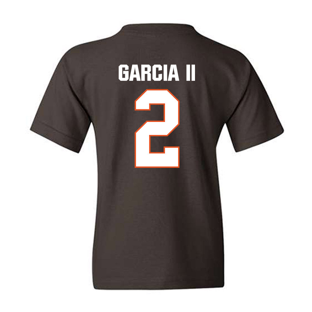 BGSU - NCAA Football : RJ Garcia II - Classic Shersey Youth T-Shirt-1