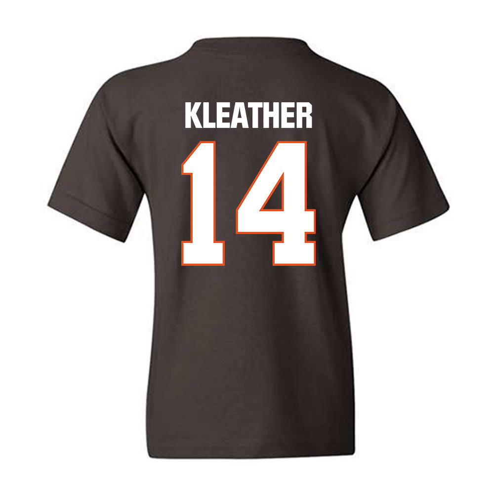 BGSU - NCAA Football : Jackson Kleather - Classic Shersey Youth T-Shirt-1