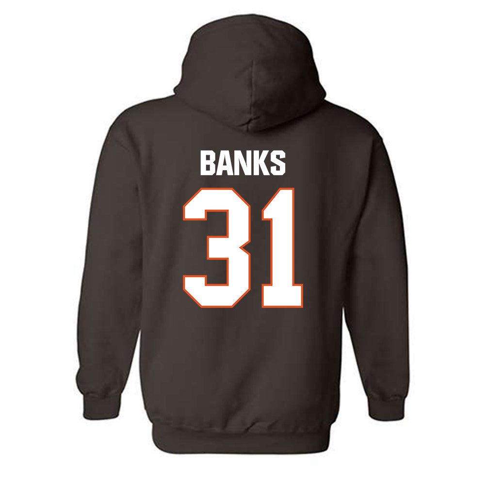 BGSU - NCAA Football : D'kyah Banks - Classic Shersey Hooded Sweatshirt-1