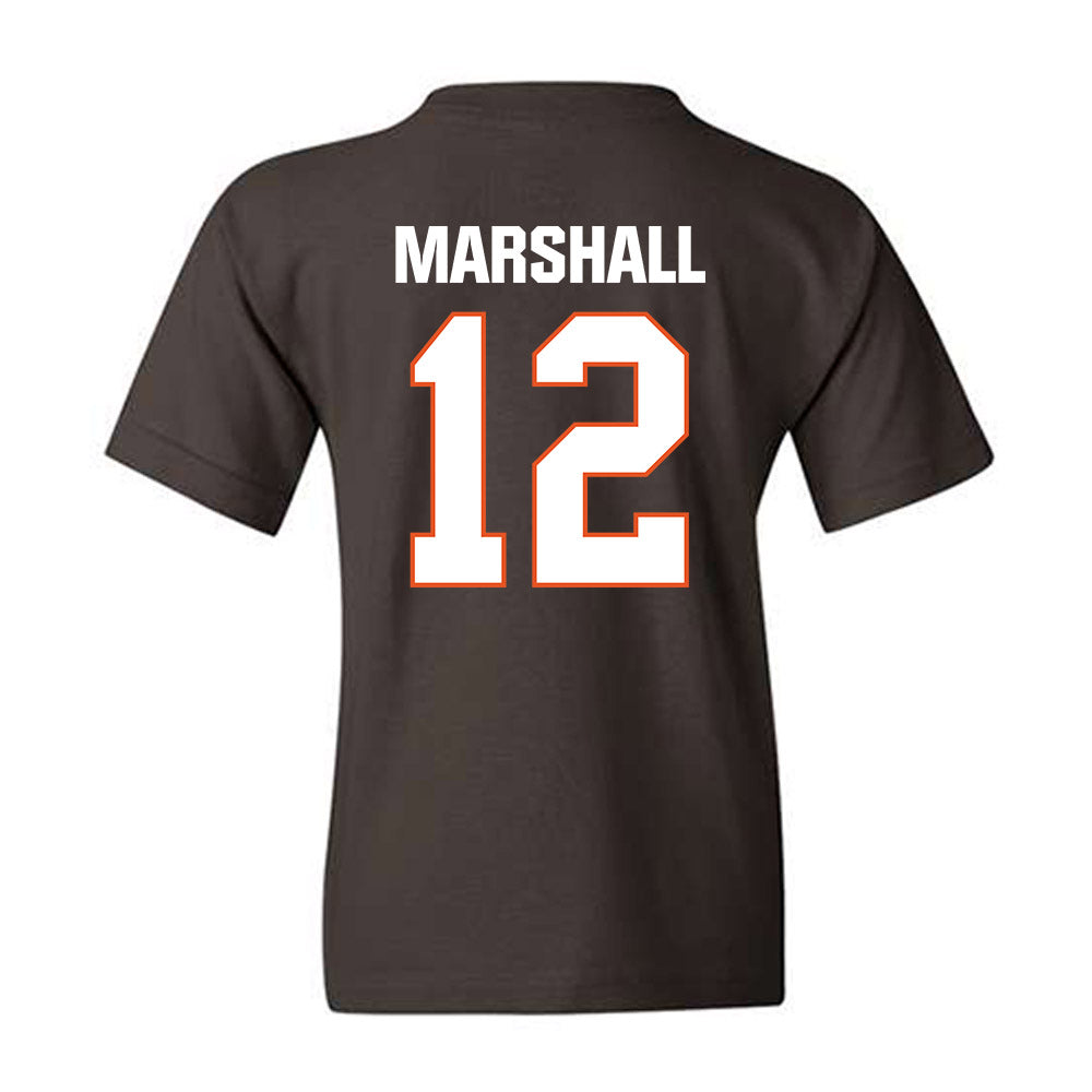 BGSU - NCAA Football : Caden Marshall - Classic Shersey Youth T-Shirt-1