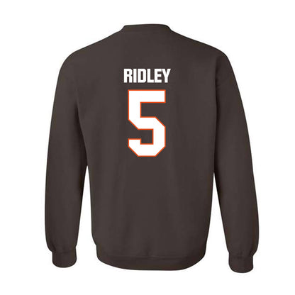 BGSU - NCAA Football : Brennan Ridley - Classic Shersey Crewneck Sweatshirt-1