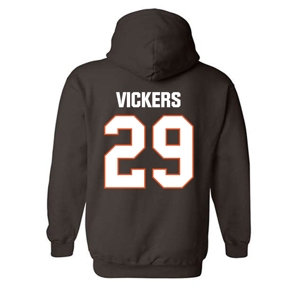 BGSU - NCAA Baseball : lance vickers - Classic Shersey Hooded Sweatshirt-1