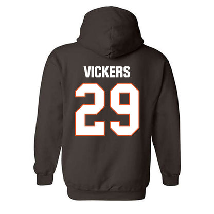 BGSU - NCAA Baseball : lance vickers - Classic Shersey Hooded Sweatshirt-1