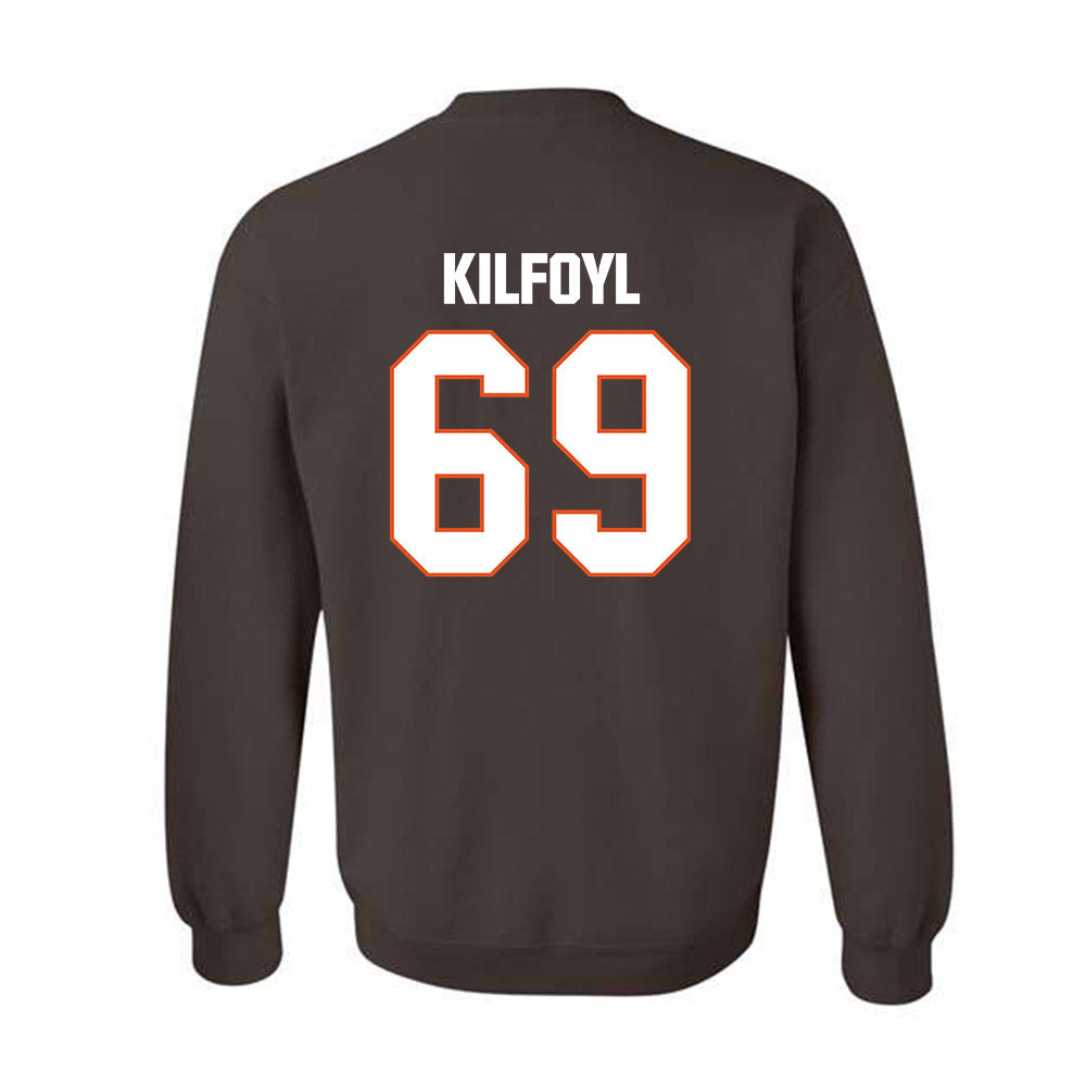 BGSU - NCAA Football : Andrew Kilfoyl - Classic Shersey Crewneck Sweatshirt-1