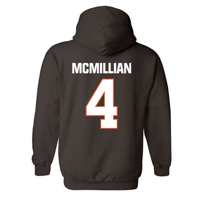 BGSU - NCAA Football : Chris McMillian - Classic Shersey Hooded Sweatshirt-1