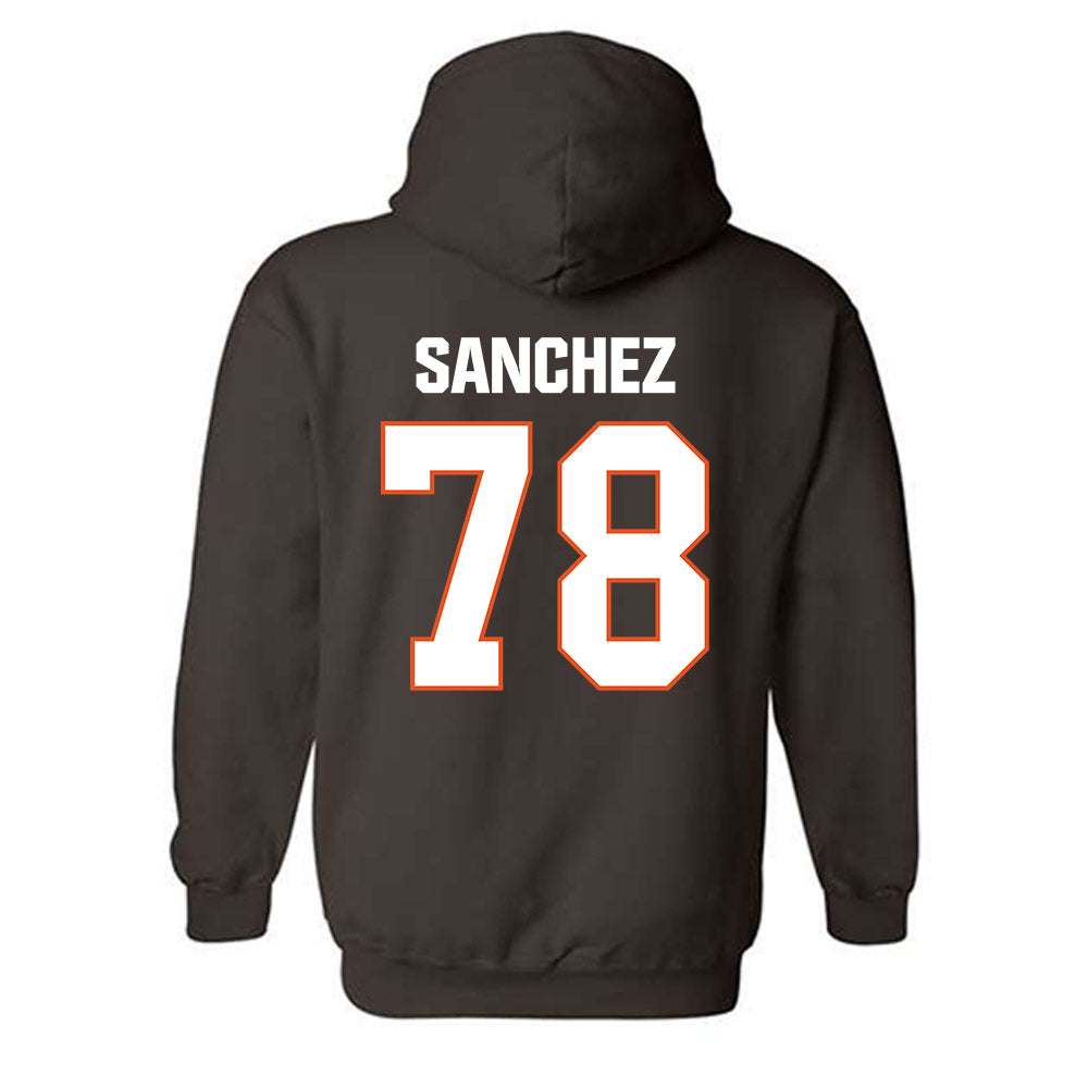 BGSU - NCAA Football : Alexis Sanchez - Classic Shersey Hooded Sweatshirt-1