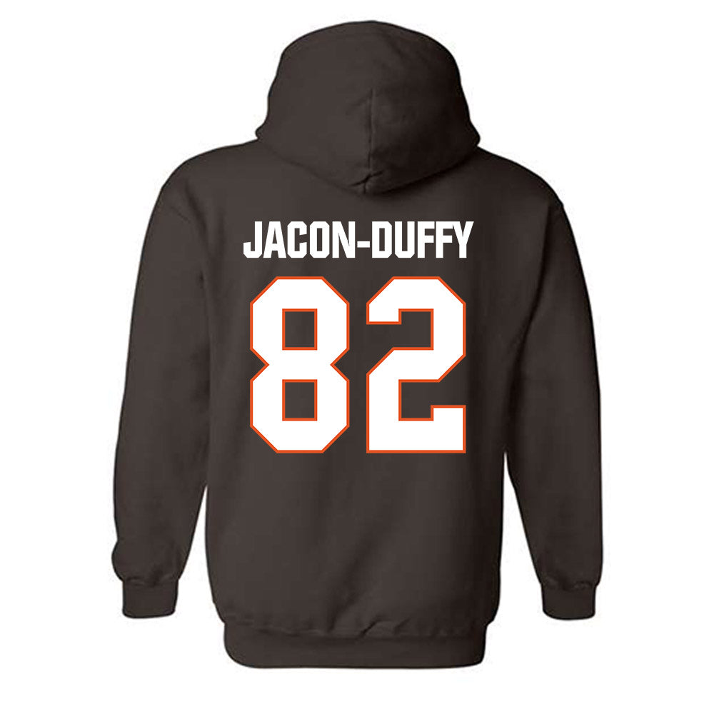 BGSU - NCAA Football : Eli Jacon-Duffy - Classic Shersey Hooded Sweatshirt-1