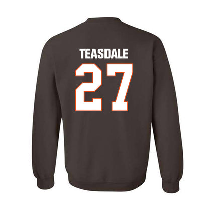BGSU - NCAA Football : Coleman Teasdale - Classic Shersey Crewneck Sweatshirt-1