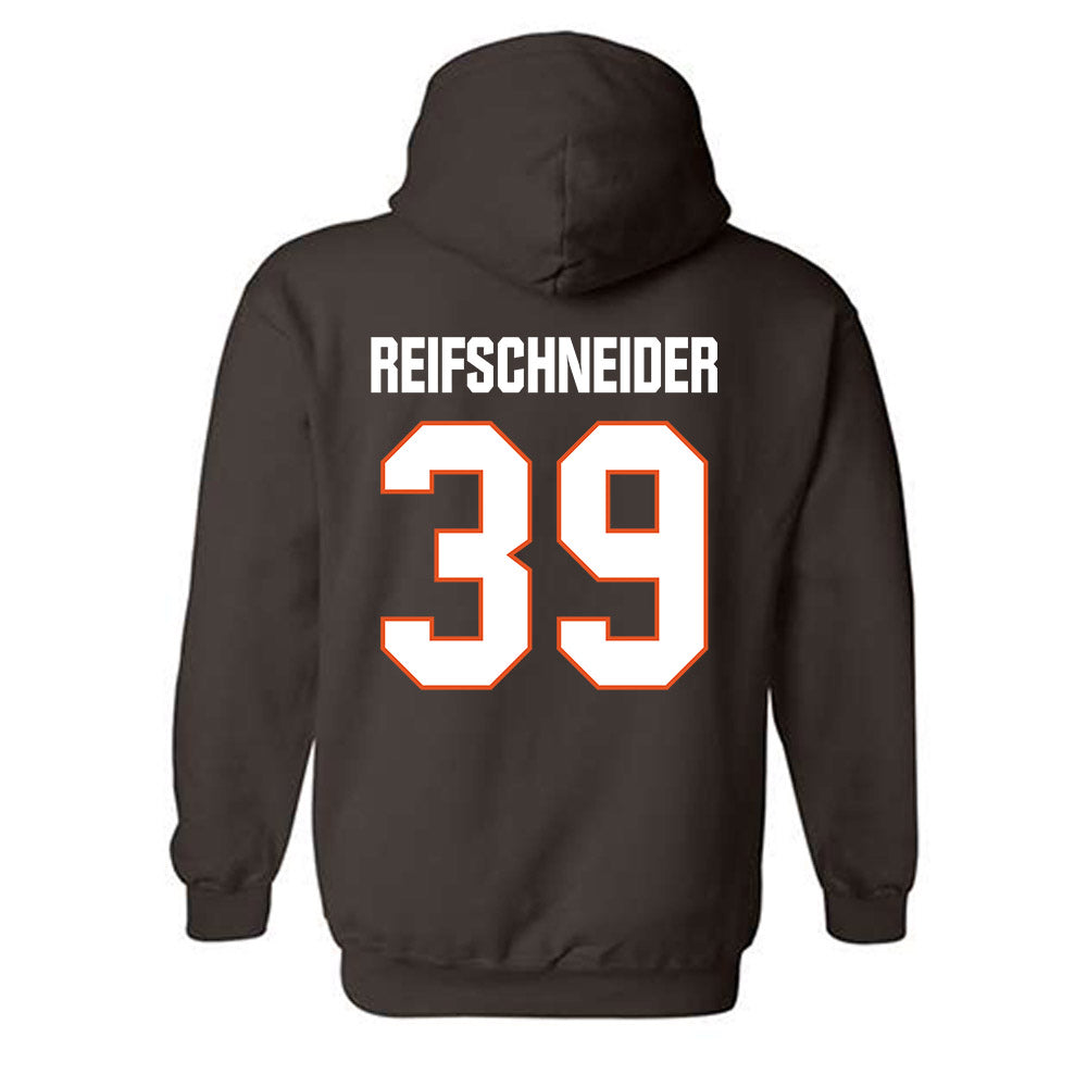 BGSU - NCAA Football : Henry Reifschneider - Classic Shersey Hooded Sweatshirt-1
