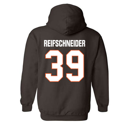 BGSU - NCAA Football : Henry Reifschneider - Classic Shersey Hooded Sweatshirt-1
