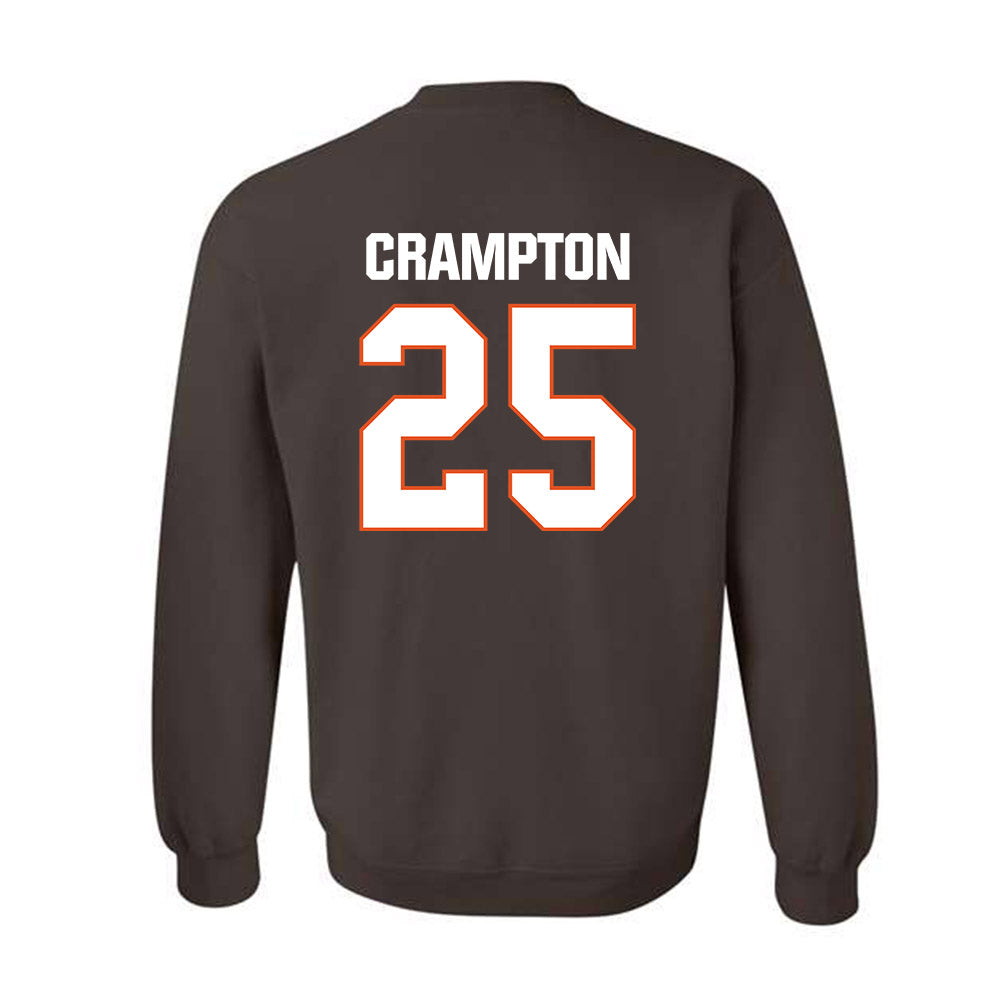 BGSU - NCAA Men's Ice Hockey : Brayden Crampton - Classic Shersey Crewneck Sweatshirt-1