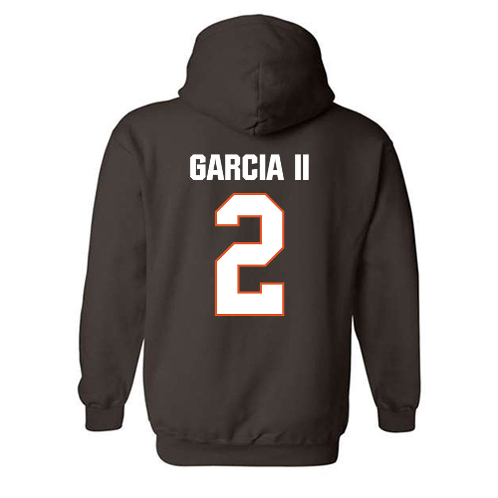 BGSU - NCAA Football : RJ Garcia II - Classic Shersey Hooded Sweatshirt-1