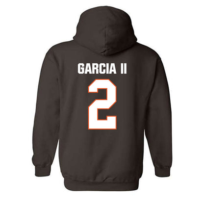 BGSU - NCAA Football : RJ Garcia II - Classic Shersey Hooded Sweatshirt-1