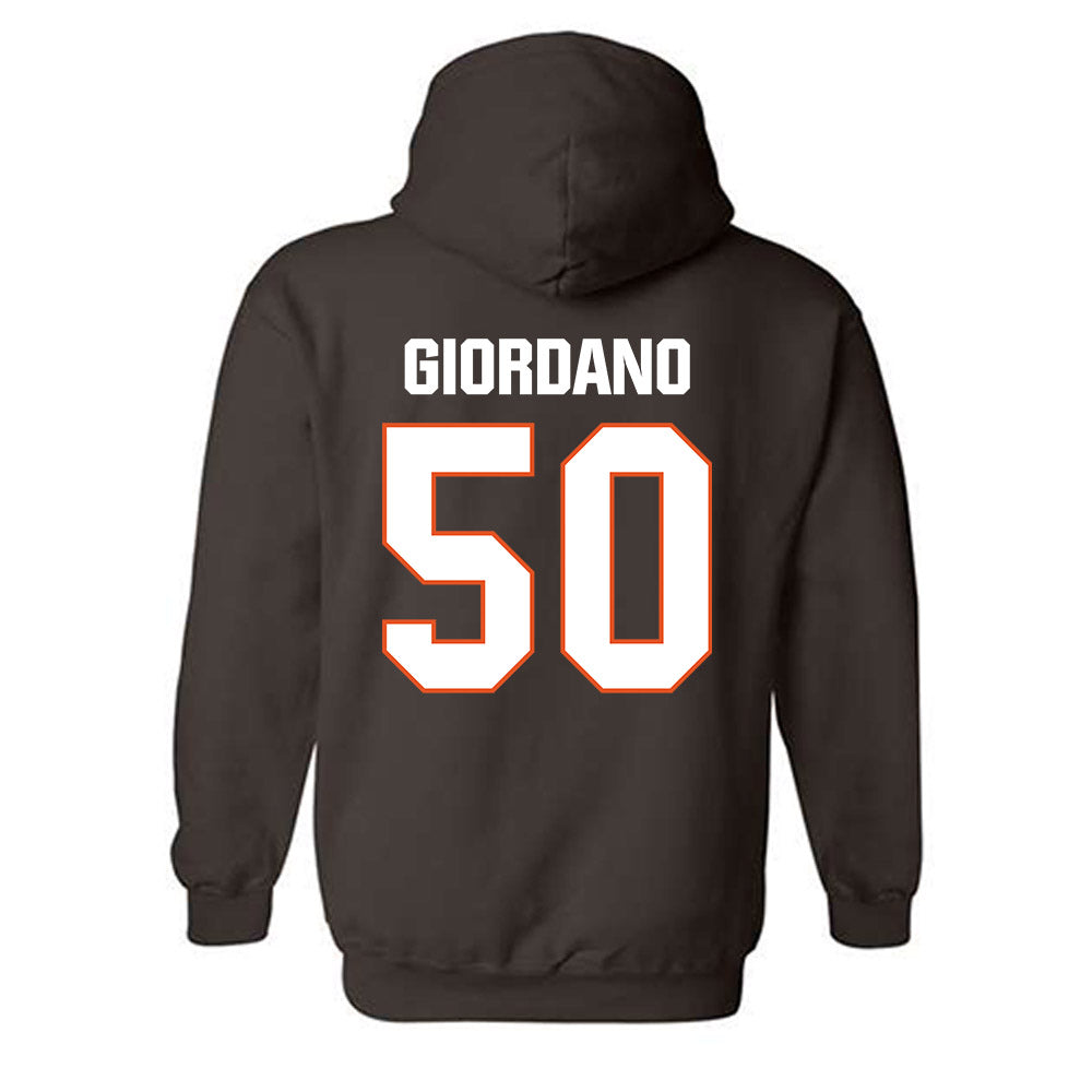BGSU - NCAA Football : Vincent Giordano - Classic Shersey Hooded Sweatshirt-1