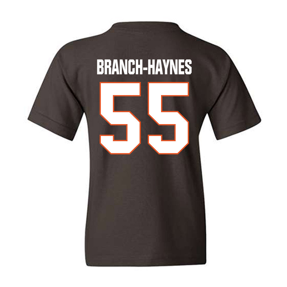 BGSU - NCAA Football : Evan Branch-Haynes - Classic Shersey Youth T-Shirt-1