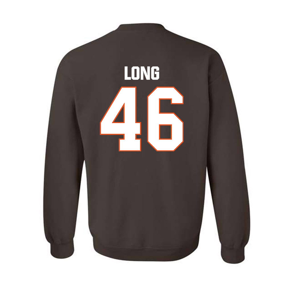 BGSU - NCAA Football : Zach Long - Classic Shersey Crewneck Sweatshirt-1