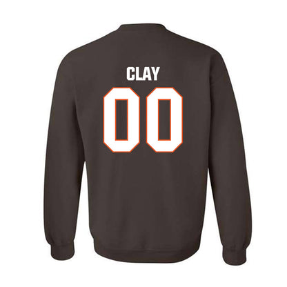 BGSU - NCAA Football : Austin Clay - Classic Shersey Crewneck Sweatshirt-1