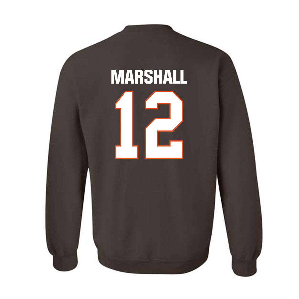 BGSU - NCAA Football : Caden Marshall - Classic Shersey Crewneck Sweatshirt-1