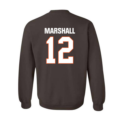 BGSU - NCAA Football : Caden Marshall - Classic Shersey Crewneck Sweatshirt-1