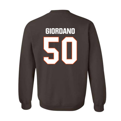 BGSU - NCAA Football : Vincent Giordano - Classic Shersey Crewneck Sweatshirt-1