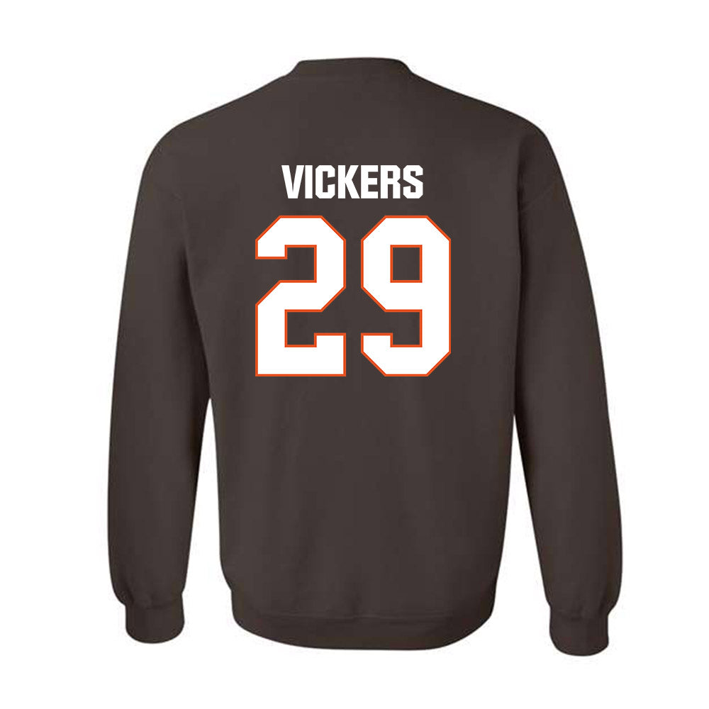 BGSU - NCAA Baseball : lance vickers - Classic Shersey Crewneck Sweatshirt-1
