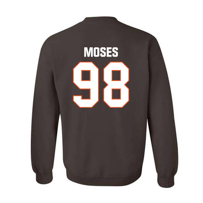 BGSU - NCAA Football : Malik moses - Classic Shersey Crewneck Sweatshirt-1