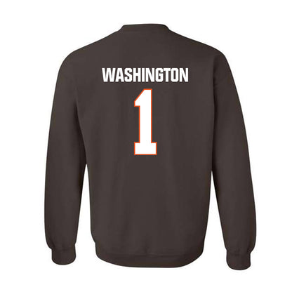 BGSU - NCAA Football : Keyon Washington - Classic Shersey Crewneck Sweatshirt-1