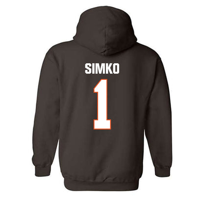 BGSU - NCAA Softball : Hannah Simko - Classic Shersey Hooded Sweatshirt-1