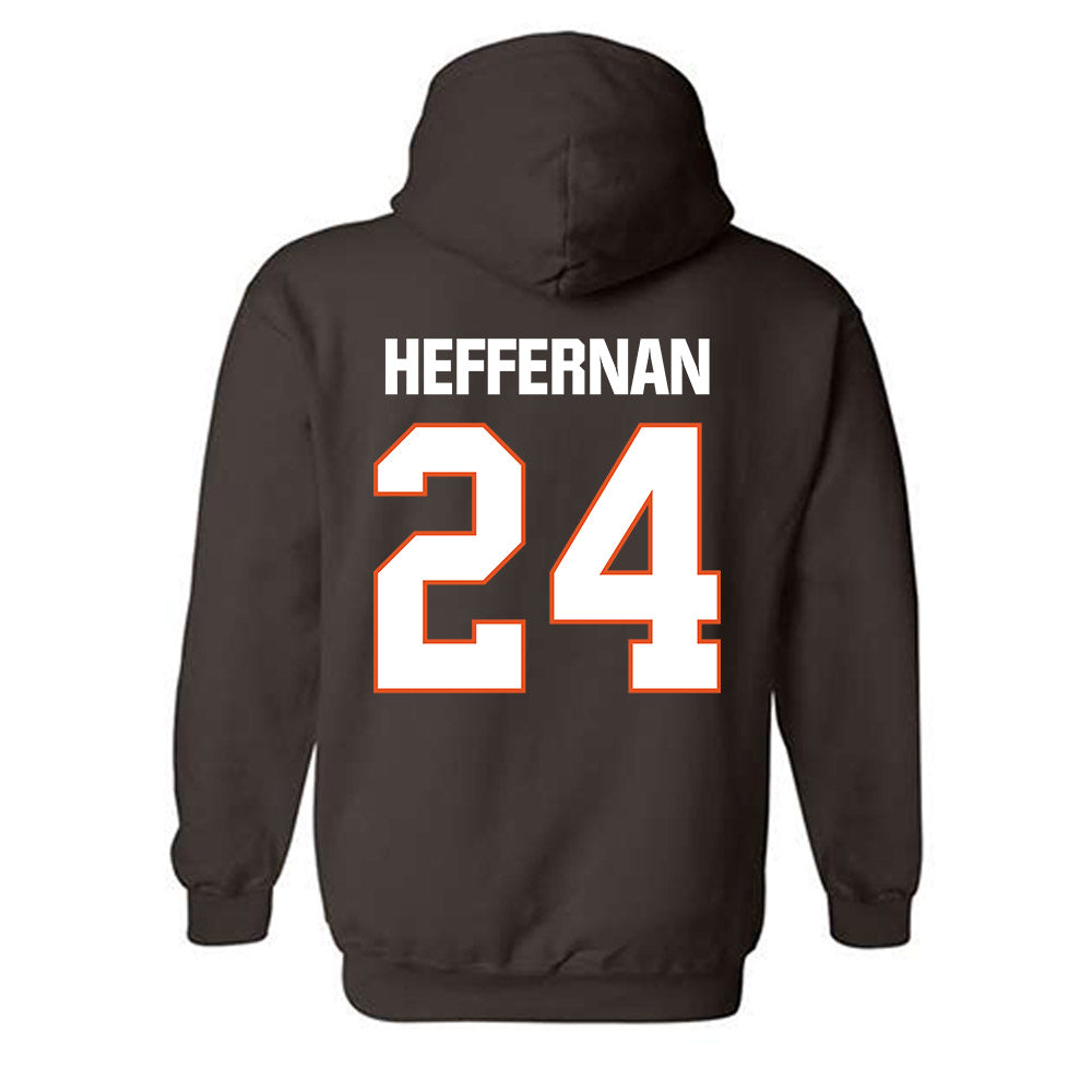 BGSU - NCAA Baseball : Andrew Heffernan - Classic Shersey Hooded Sweatshirt-1