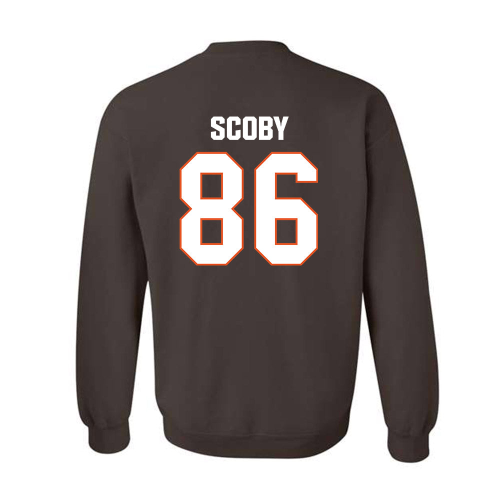 BGSU - NCAA Football : Jeremiah Scoby - Classic Shersey Crewneck Sweatshirt-1
