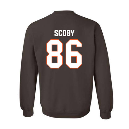 BGSU - NCAA Football : Jeremiah Scoby - Classic Shersey Crewneck Sweatshirt-1