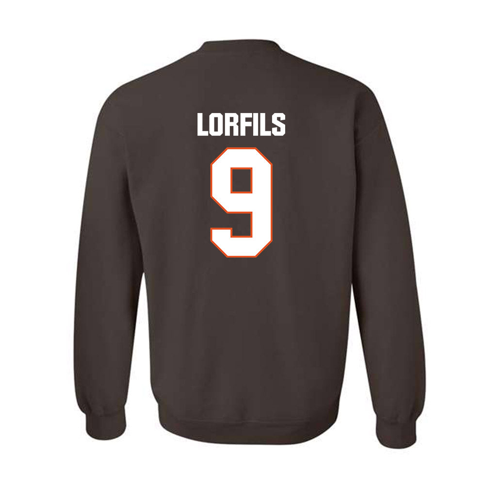 BGSU - NCAA Football : Darius Lorfils - Classic Shersey Crewneck Sweatshirt-1