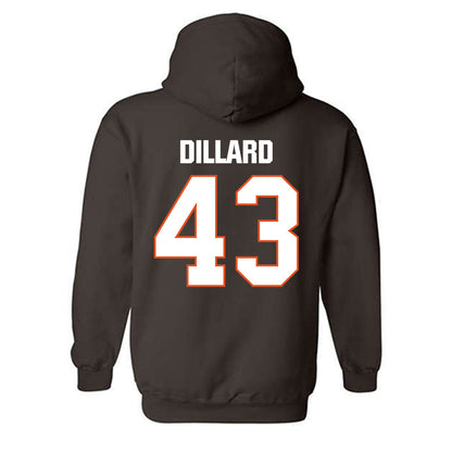 BGSU - NCAA Football : Martreece Dillard - Classic Shersey Hooded Sweatshirt-1