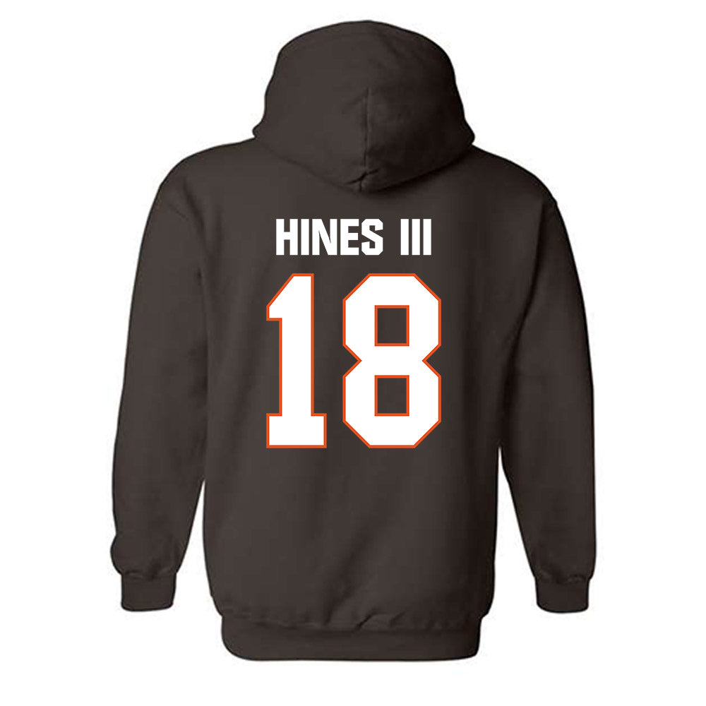 BGSU - NCAA Football : Andrew Hines III - Classic Shersey Hooded Sweatshirt-1