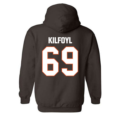 BGSU - NCAA Football : Andrew Kilfoyl - Classic Shersey Hooded Sweatshirt-1