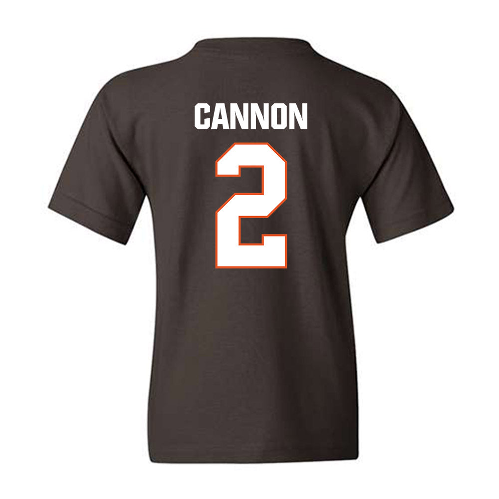BGSU - NCAA Football : MJ Cannon - Classic Shersey Youth T-Shirt-1