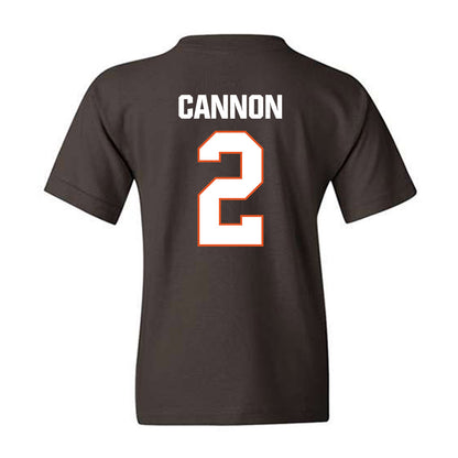 BGSU - NCAA Football : MJ Cannon - Classic Shersey Youth T-Shirt-1