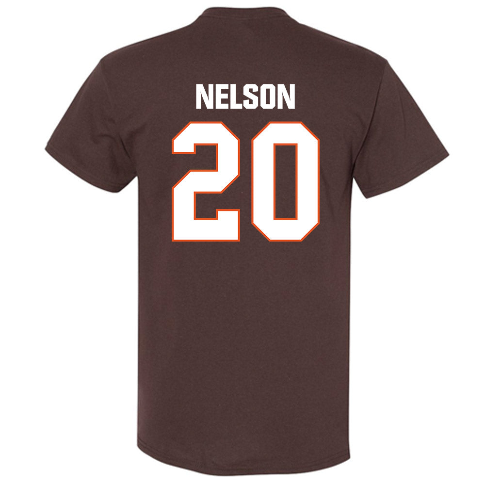 BGSU - NCAA Football : TJ Nelson - Classic Shersey T-Shirt-1