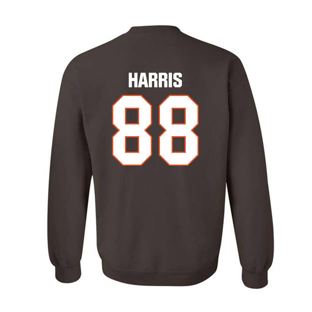 BGSU - NCAA Football : Jacob Harris - Classic Shersey Crewneck Sweatshirt-1