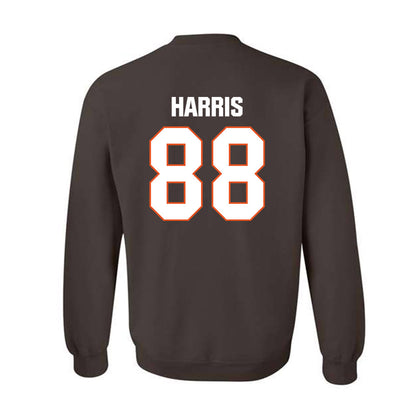 BGSU - NCAA Football : Jacob Harris - Classic Shersey Crewneck Sweatshirt-1