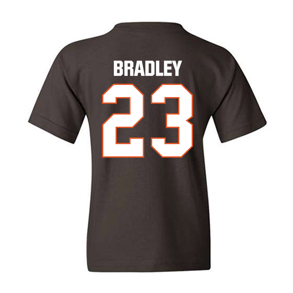 BGSU - NCAA Football : Myles Bradley - Classic Shersey Youth T-Shirt-1