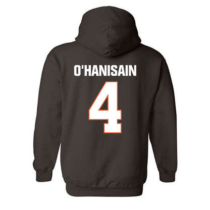 BGSU - NCAA Men's Ice Hockey : Nick O'Hanisain - Classic Shersey Hooded Sweatshirt-1