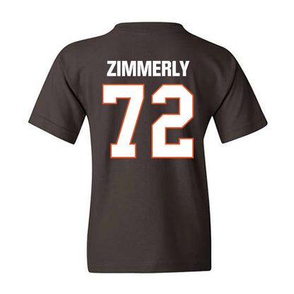 BGSU - NCAA Football : Cade Zimmerly - Classic Shersey Youth T-Shirt-1